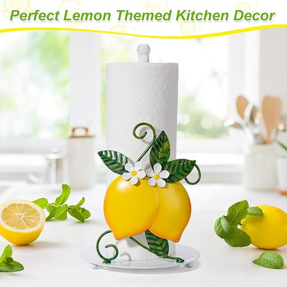 Lemon Paper Towel Roll Holder Countertop
