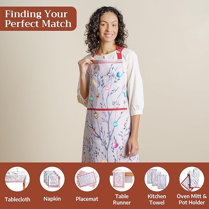 Maison d' Hermine 100% Cotton Apron