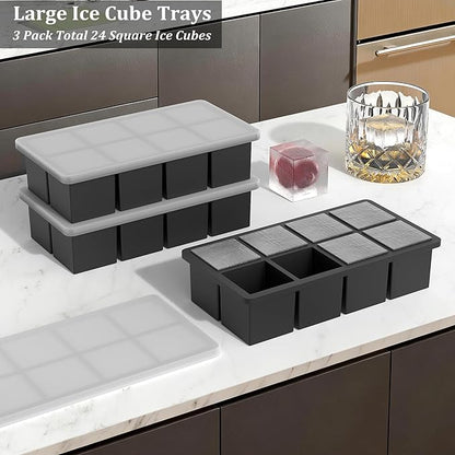 Bangp Silicone Ice Cube Trays