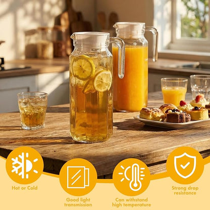 Didaey 4 Pcs Acrylic Water Pitcher