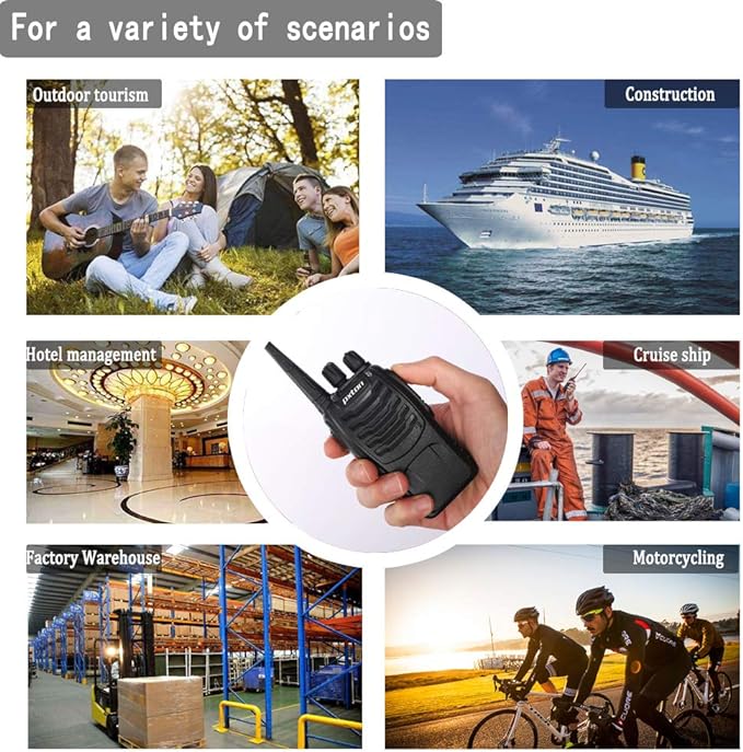 pxton Two Way Radios Long Range Walkie Talkies