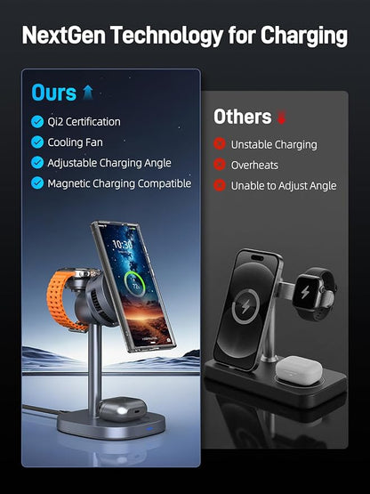 3 in 1 Magnetic Charging Station