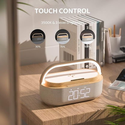 COLSUR Bluetooth Speaker Alarm Clock