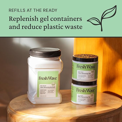 Fresh Wave Original Scent Odor Removing Gel Refill, 63 oz. | Safer Odor