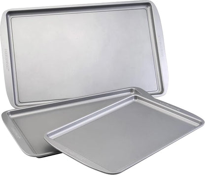 Farberware Nonstick Bakeware 3-Piece Cookie Pan Set