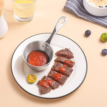 Mini Sauce Pan, Tri-Ply Stainless Steel Pot