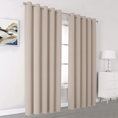 DUALIFE Curtains 96 Inches Long