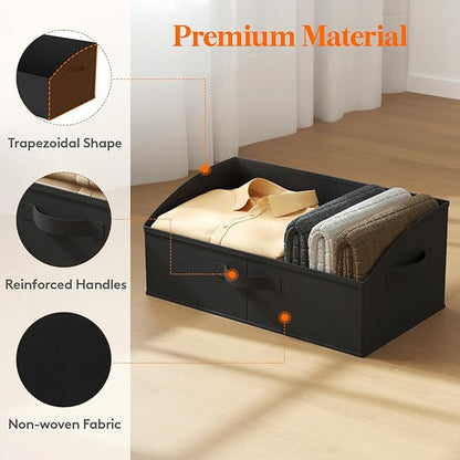 Lifewit Trapezoid Closet Storage Bins