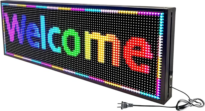 JBS P10 Outdoor Programmable Led Sign Scrolling Store Advertising Indoor Signs