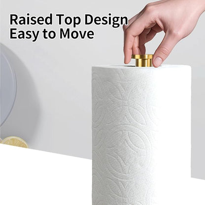 YIGII Heavy Marble Base Paper Towel Holder Countertop