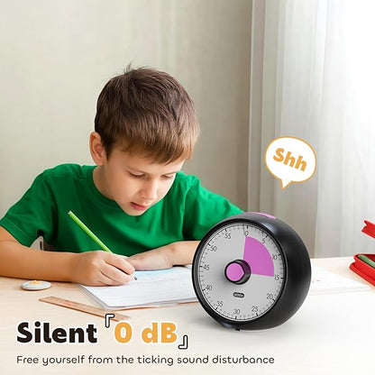 Visual Timer for Kids 60-Minute Countdown Timer