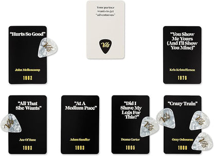 Hootenanny Games Verses Music Card Games for Adults & Teens | Match Top Songs with Petty Moments at Game Night & Parties | 3-6 Players, Ages 14+