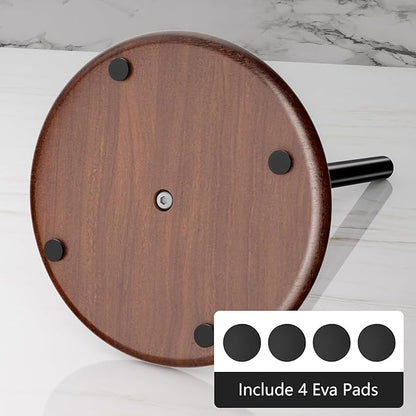 Paper Towel Holder with Wooden Base, Kitchen Countertop Paper Towel Stand