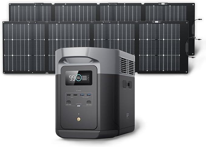 EF ECOFLOW Solar Generator DELTA 2 Max 2048Wh