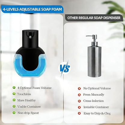 Automatic Soap Dispenser Touchless, Rechargeable Foaming Soap Dispenser