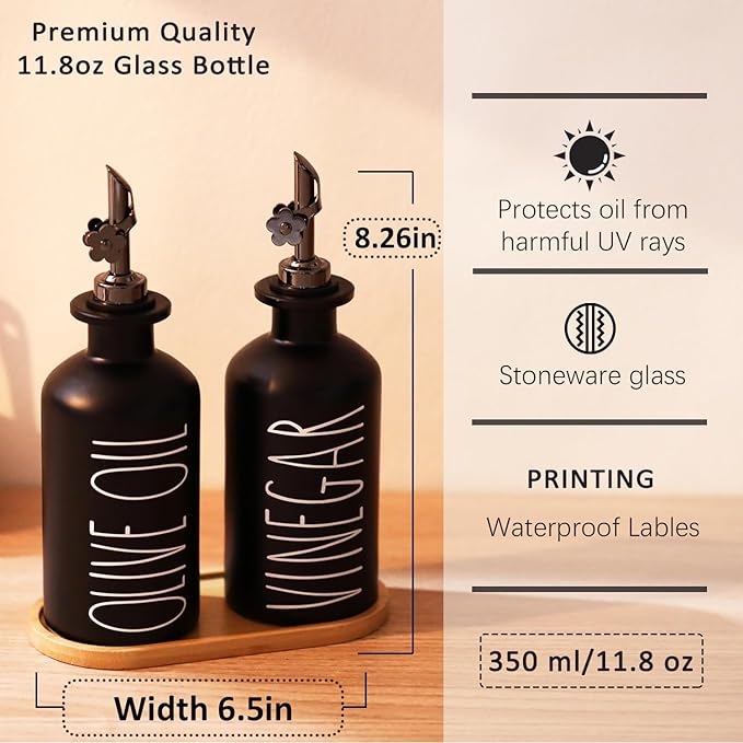 HOMCDALY Premium Olive Oil Dispenser