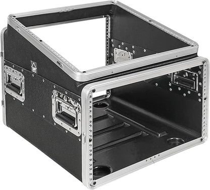 Sound Town Lightweight and Compact 6U ATA ABS Rack Case,