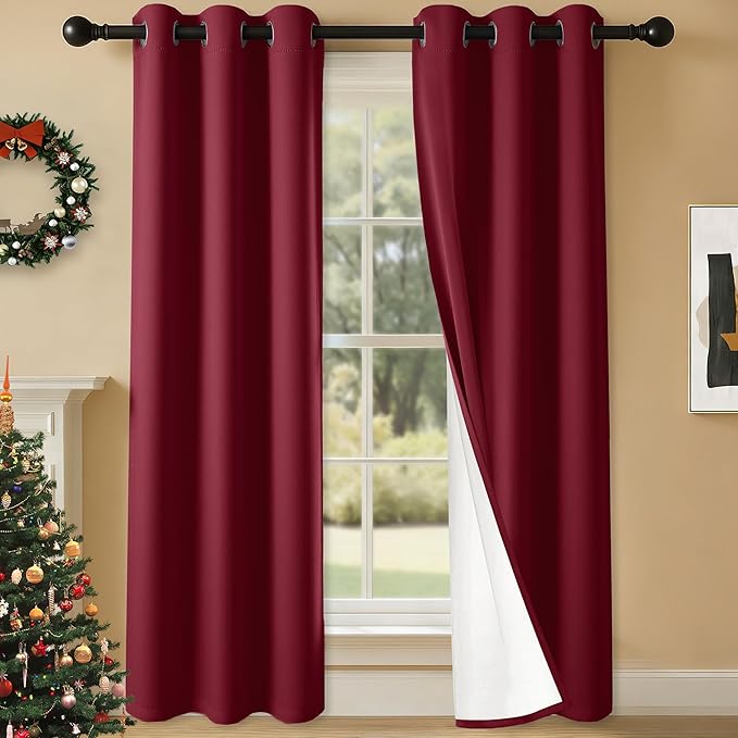 100% Blackout Curtains 84 Inch Length
