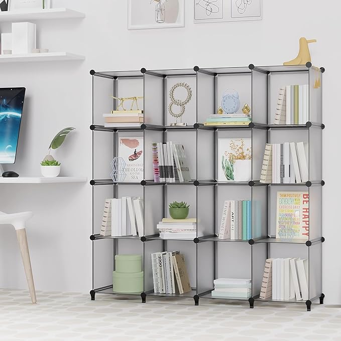 HOMIDEC Closet Organizers and Storage, 16 Cube Storage Organizer, Portable
