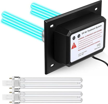 Qualirey 26W HVAC UV Light Sanitizer Air Purifier