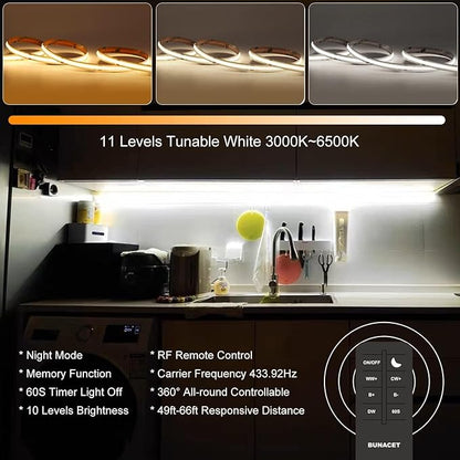 20ft COB LED Strip Lights
