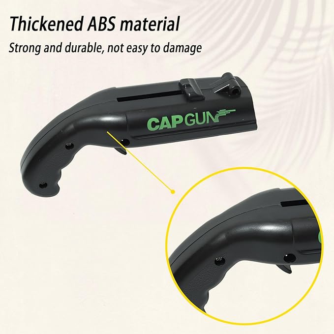 Black Cap Gun Bottle Opener