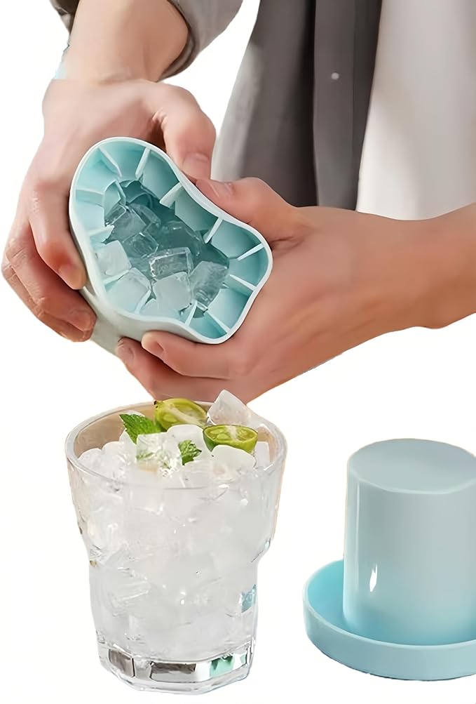 3D Upgraded Silicone Ice Cube Tray