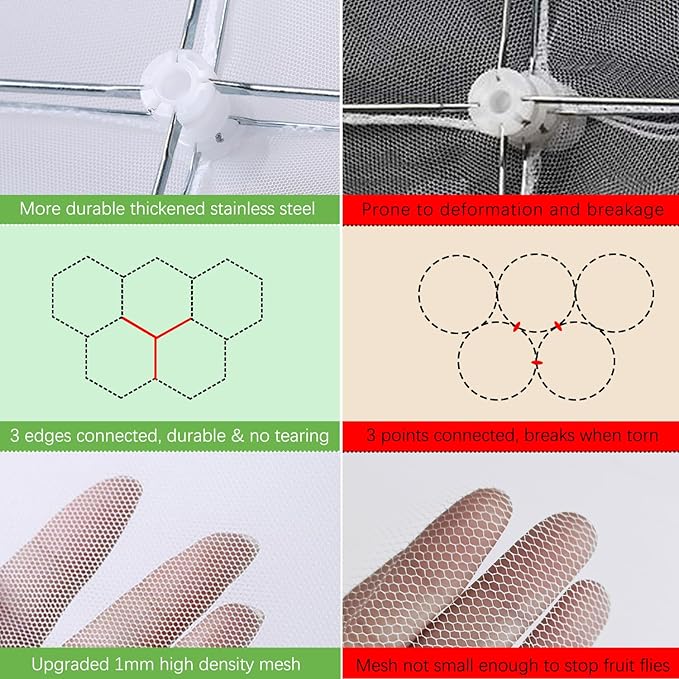 Mesh Food Covers for Outside