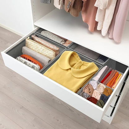12 Pack Drawer Organizers for Clothing, Foldable Clothes Storage Box Closet