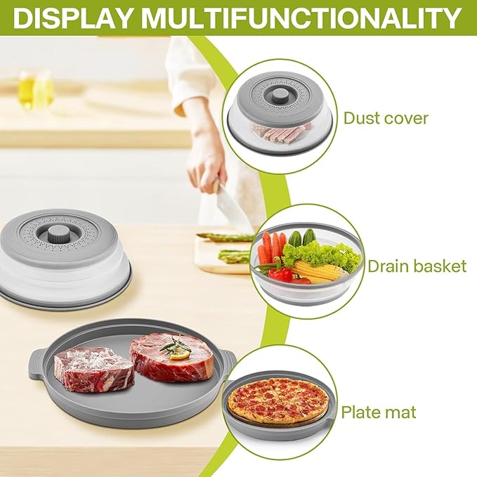 Microwave Splatter Cover for Food