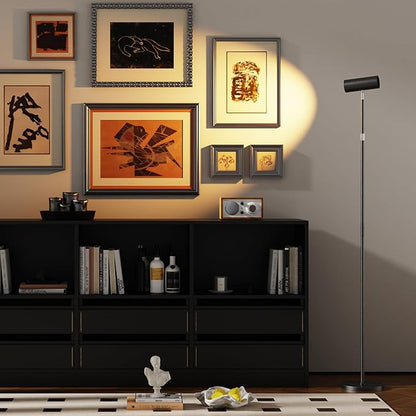 SIBRILLE Spotlight Floor Lamp, Tall LED Standing Lamp