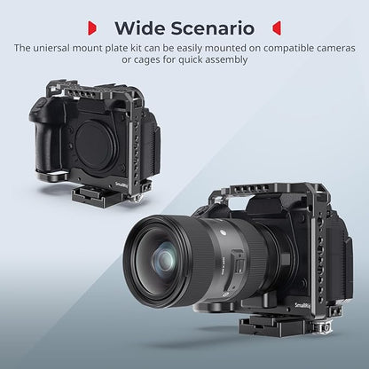 SMALLRIG Universal Quick Release Mount Plate Kit