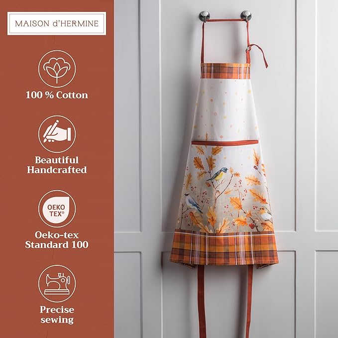 Maison d' Hermine 100% Cotton Apron