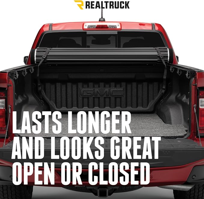 RealTruck TruXedo Sentry Hard Rolling Truck Bed Tonneau Cover | 1572001 | Fits 2014-2018, 2019 Limited/Legacy Chevy/GMC Silverado/Sierra 1500, 2015-19 2500/3500 6' 7" Bed (78.9")