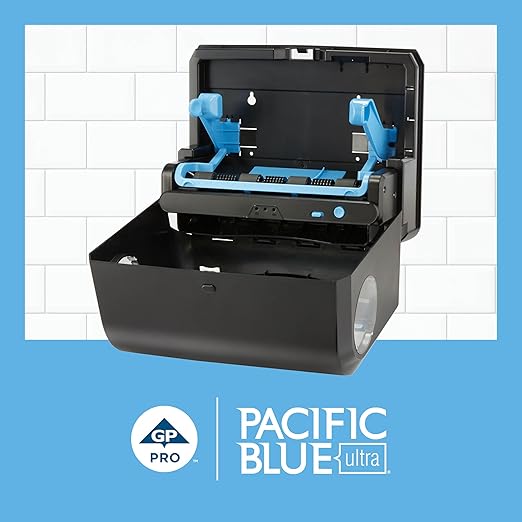 Georgia-Pacific Pacific Blue Ultra 9" Mini Automatic Paper Towel Dispenser by