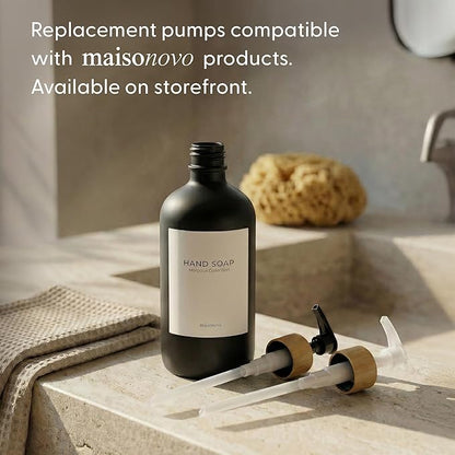 MaisoNovo Glass Dish Soap Dispenser