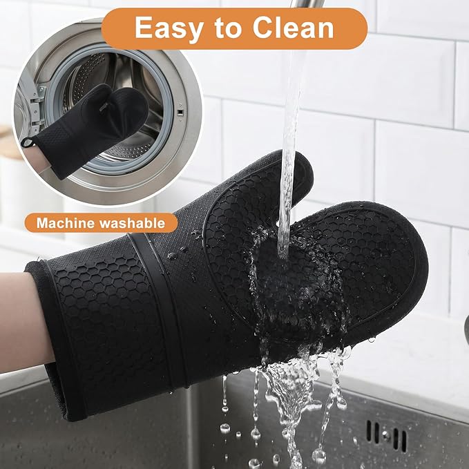 6 Pcs Oven Mitts and Pot Holders Sets