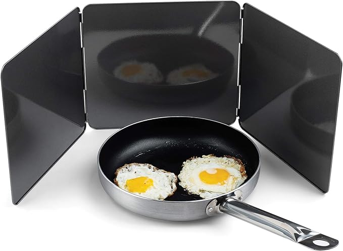 Fox Run Splatter Shield, 3 Sided Frying Splatter Guard