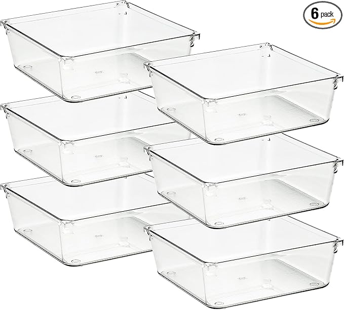 Ravinte 6 Pack Drawer Organizer