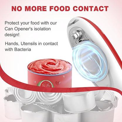 Electric Can Opener, Food Safe Automatic Can Opener
