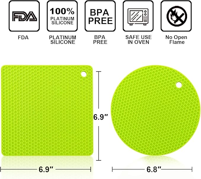 Walfos Silicone Trivet Mats