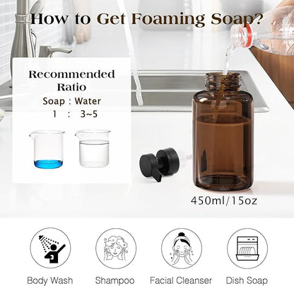 Luxspire Foaming Soap Dispenser, Non-Slip Hand Soap Dispenser