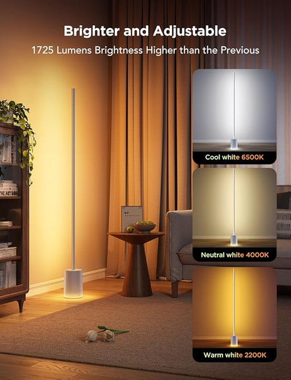 Govee Floor Lamp 2, Warm Cool White LED, Compatible