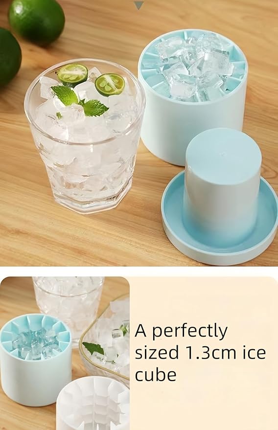 3D Upgraded Silicone Ice Cube Tray