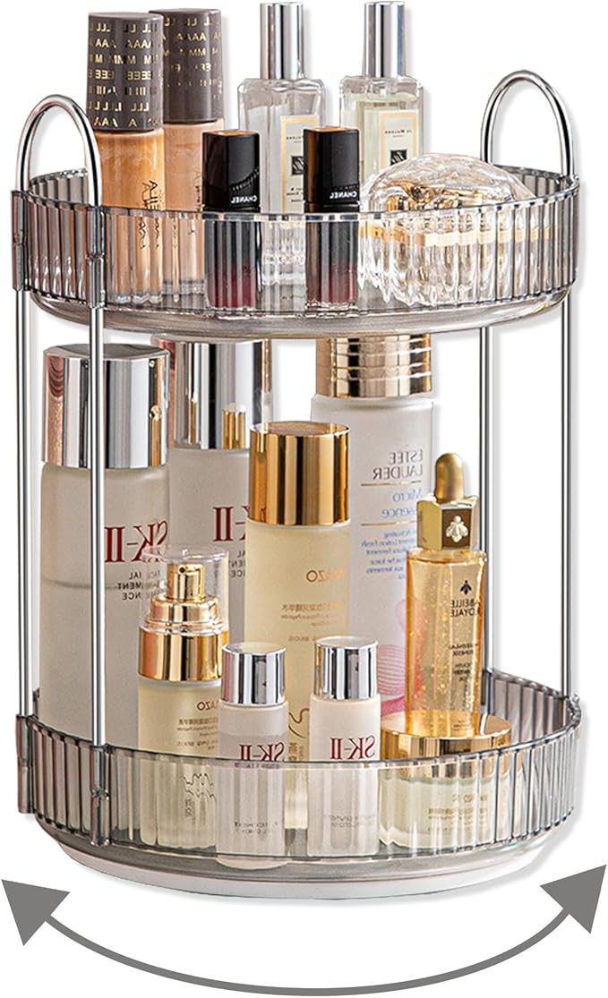 Asayuee 360 Rotating Makeup Organizer