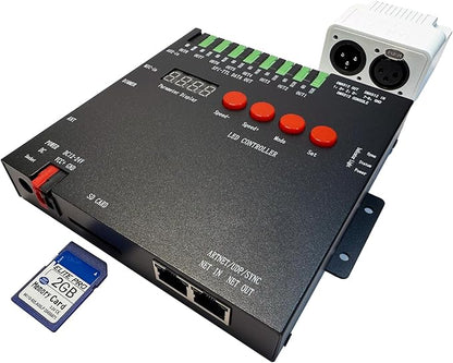 CANRIA K8MINI ARTNET+DMX Console LED Pixel Controller,
