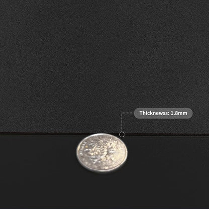 Dining Cover Rectangle - 34x60 Inch Waterproof Easy to Clean Can Conceal Flaws Protector The Table Top from Scratches Used for Dining (Black+Black 34x60)