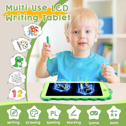 2Pack LCD Writing Tablet for Kids,Toddlers Toys Drawing Board, Educational Kid Toys, Doodle Pad Dinosaur Toys for 2 3 4 5 6 7 8 Year Old Boys Girls Birthday Party Christmas Gifts,8.5inch