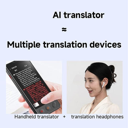 Wisoqu AI Language Translator Device, Real Time 140+ Languages Text Voice Photo