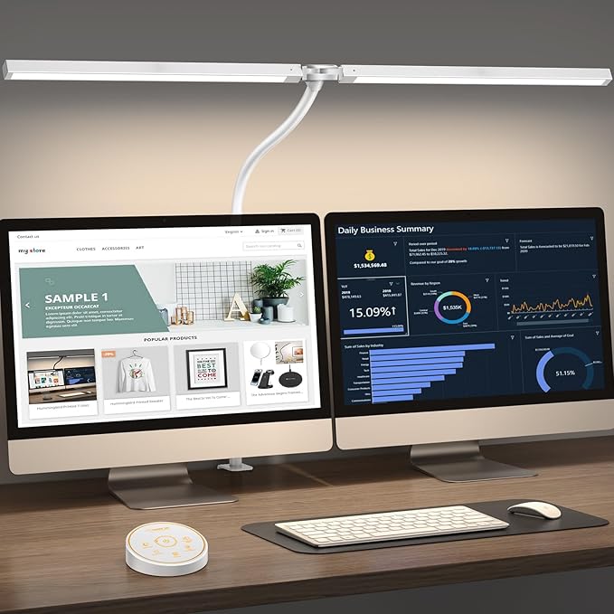 Pzloz Led Desk Lamp for Office Home